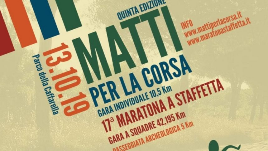 Giornata Mondiale Salute Mentale “Matti per la corsa”