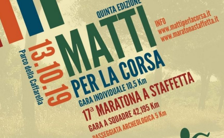 Giornata Mondiale Salute Mentale “Matti per la corsa”