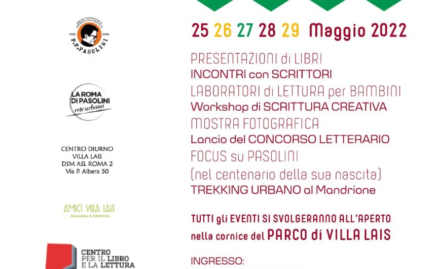 villa_lais Villa Lais legge. Rassegna letteraria dal 25 al 29 maggio 2022