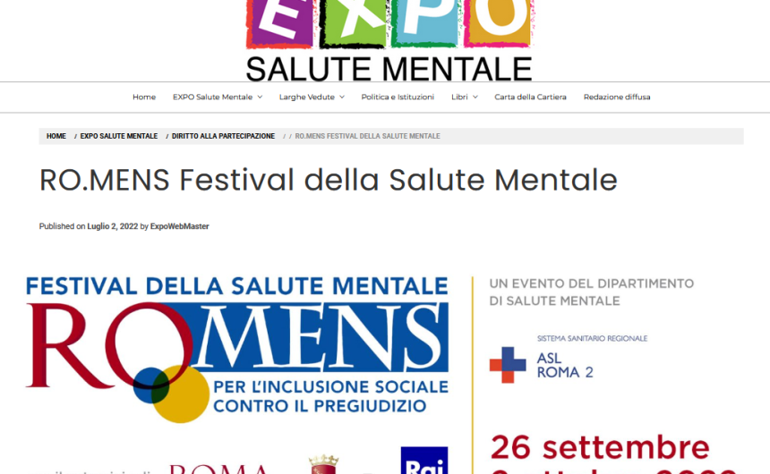 expo_salute_mentale_romens RO.MENS Festival della Salute Mentale