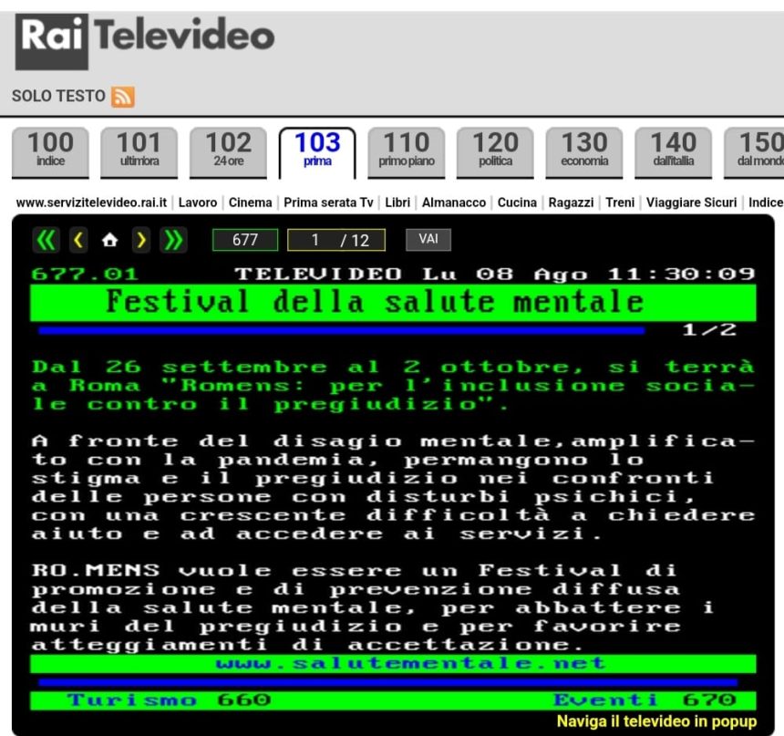 Romens su televideo