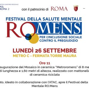 RO.MENS: inaugurazione del mosaico Metroromens