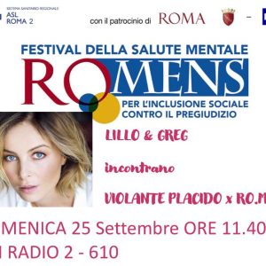 Rai Radio 2. Lillo e Greg incontrano Violante Placido per RO.MENS