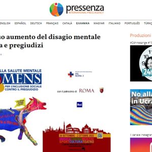 Pressenza international press agency. RO.MENS: Il continuo aumento del disagio mentale tra stigma e pregiudizi