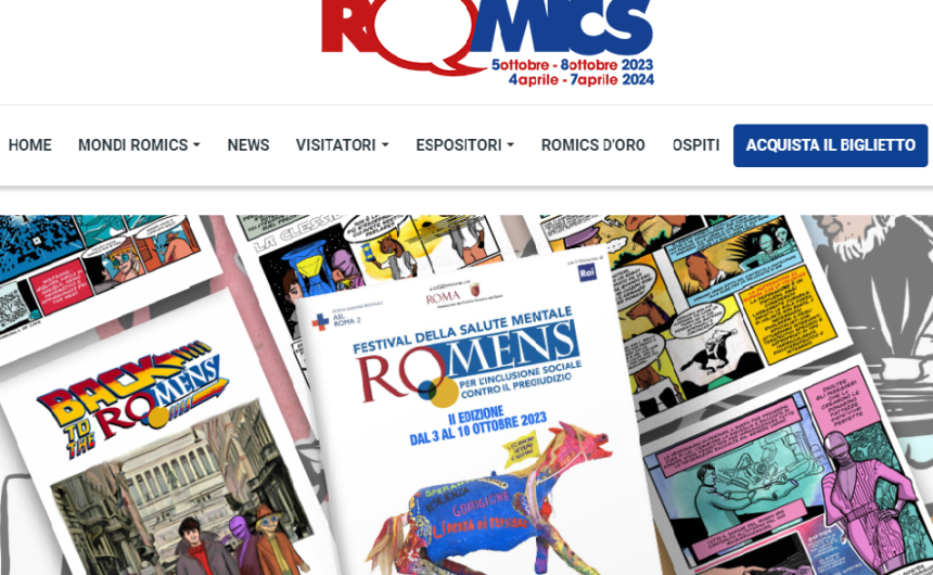 romics.presenta.romens Romics presenta Romens. Il fumetto sulla salute mentale per sensibilizzare i giovani