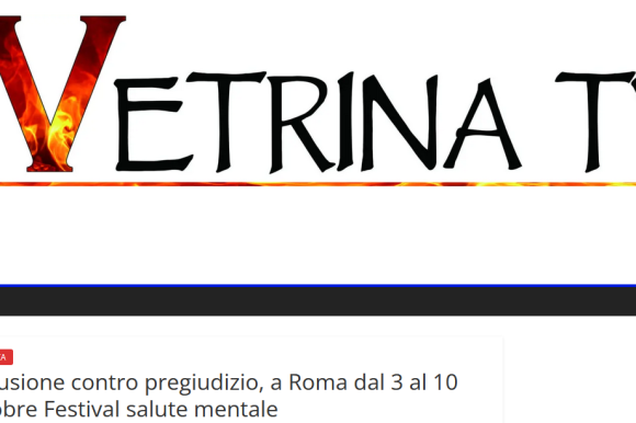 Inclusione contro pregiudizio, a Roma dal 3 al 10 ottobre Festival salute mentale.