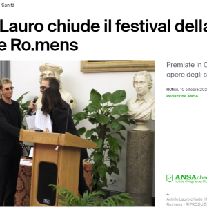 Achille Lauro chiude la seconda edizione del Festival della Salute Mentale Romens