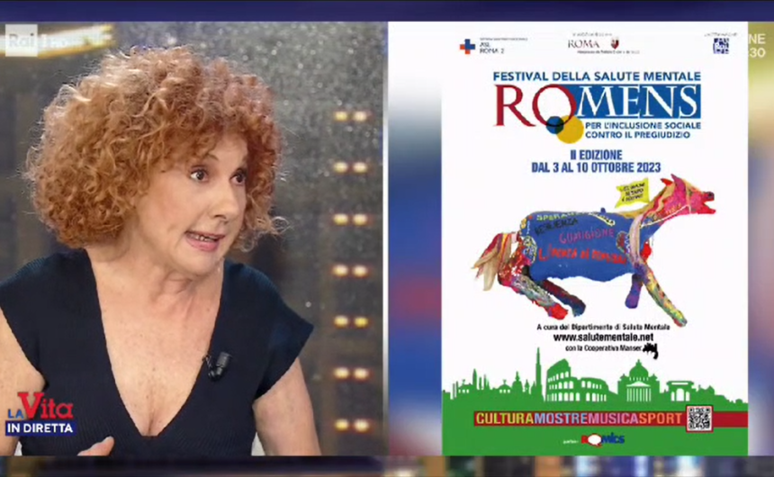 cinzia leone Cinzia Leone alla Vita in Diretta annuncia la II Edizione del festival Romens