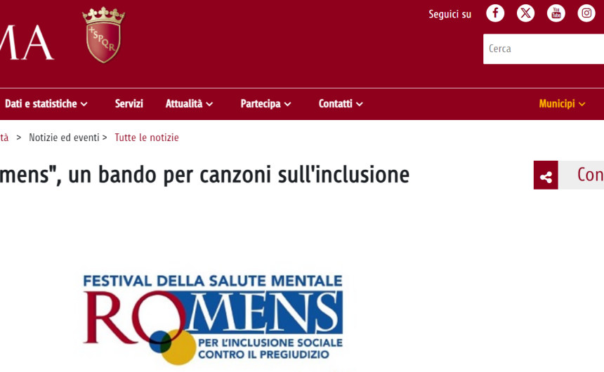 “Musicamens”, un bando per canzoni sull’inclusione sociale