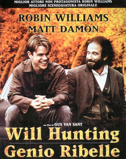 locandina will hunting Will Hunting anatomia di un prodigio: l’umanità del genio considerato ribelle