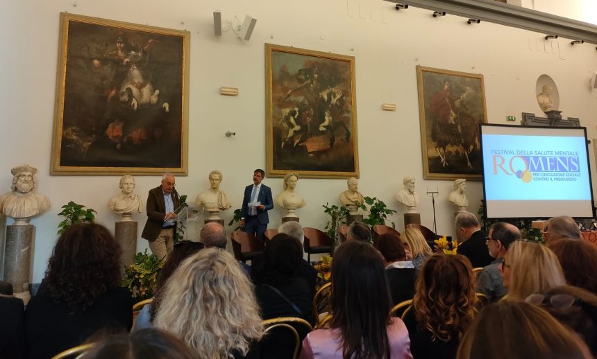 Sala Protomoteca Campidoglio. Evento finale di RO.MENS Festival della Salute Mentale