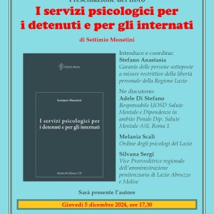 I servizi psicologici per i detenuti e per gli internati