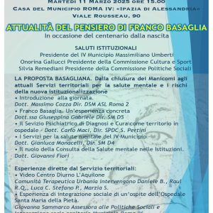 Attualità del pensiero di Franco Basaglia
