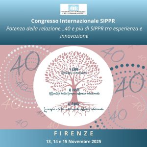 Congresso Internazionale SIPPR (Società Italiana di Psicologia e Psicoterapia Relazionale)