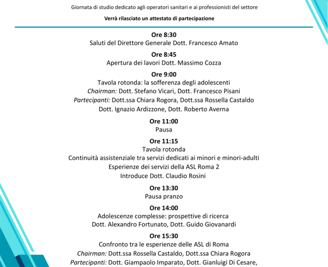 convegno con link di invito_ok La Giornata Studio sugli adolescenti organizzata da NPIA, IPEE del DSM-DP ASL Roma2