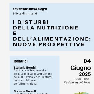I disturbi della nutrizione e dell’alimentazione: nuove prospettive