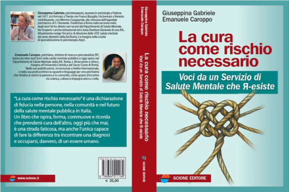 Presentazione libro “La cura come rischio necessario” di Giuseppina Gabriele e Emanuele Caroppo