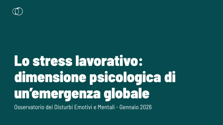 Lo stress lavorativo è una emergenza globale: il rapporto 2026 di State of Mind