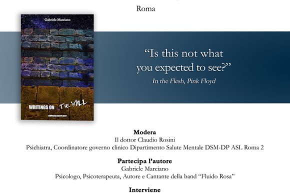 Incontro con l’autore Gabriele Marciano su “Writings on the wall”. Dialogo tra musica e psiche