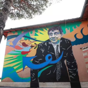 basaglia murales diavu L’omaggio a Franco Basaglia per il centoduesimo anniversario dalla sua nascita. Il murale di Diavù