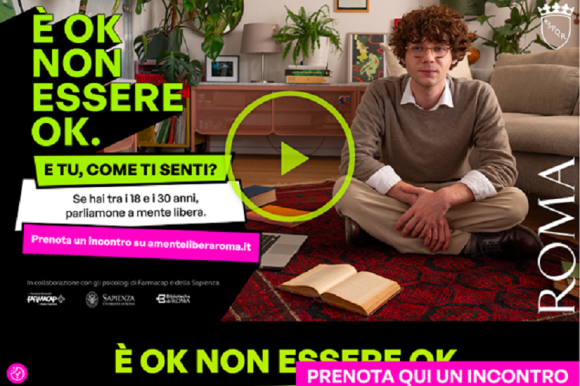 A mente libera. La nuova iniziativa di sostegno psicologico di Roma Capitale e Sapienza