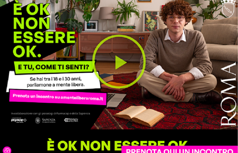 A mente libera. La nuova iniziativa di sostegno psicologico di Roma Capitale e Sapienza