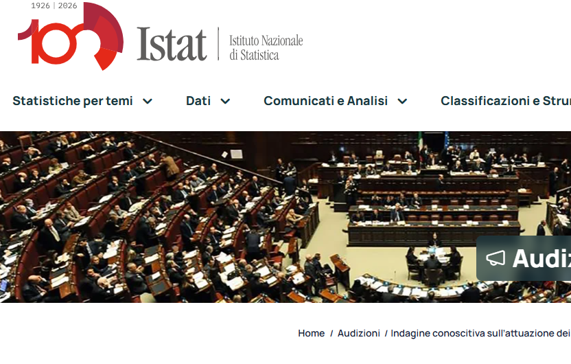 L’attuazione dei Livelli Essenziali di Assistenza nella Relazione Istat alla Camera dei Deputati