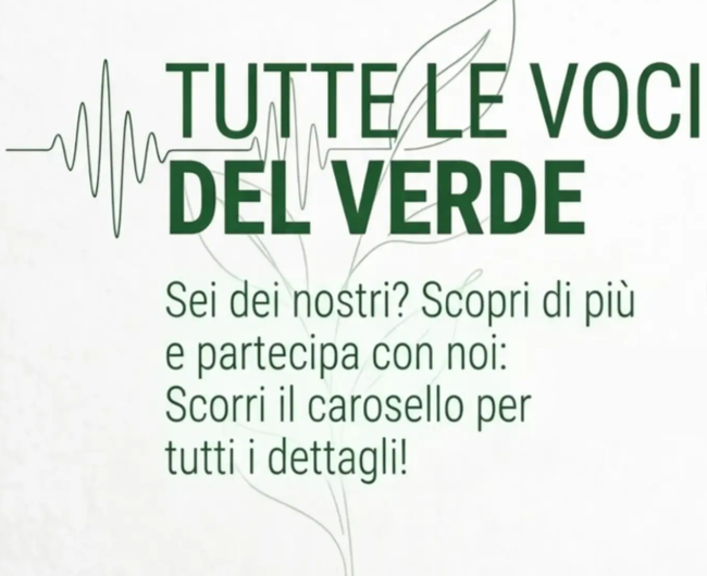 Tutte le voci del verde. I TeRP nella Settimana della Salute Mentale