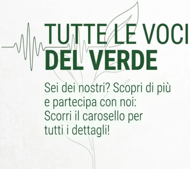tutte le voci del verde Tutte le voci del verde. I TeRP nella Settimana della Salute Mentale